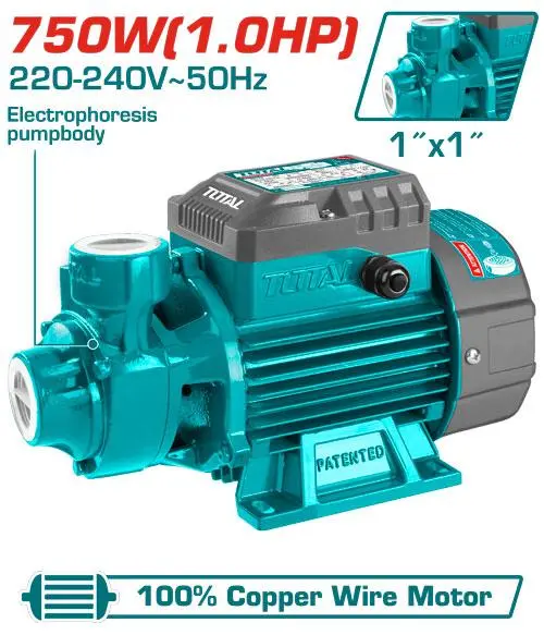 Total 750W Compact Water Pump With Thermal Protection – Twp17506 1