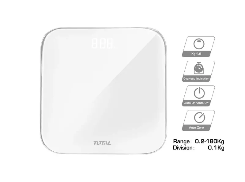 Total Digital Body Weight Scale – Tesa41802 1