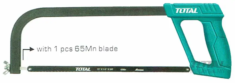 Total Durable 12-Inch Hacksaw Frame — Ergonomic Design (Model Tht541036) 1