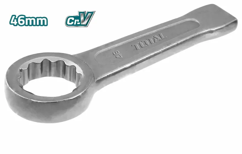 Total Heavy-Duty Ring Slogging Wrench – 46 Mm (Model Tht104046) 1