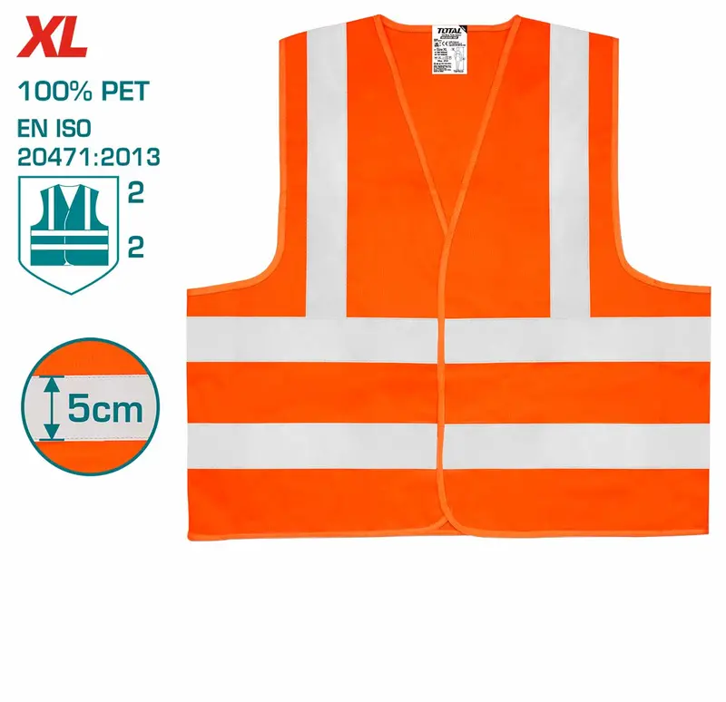 Total High-Visibility Reflective Vest – Xl (Model Tsp503) 1
