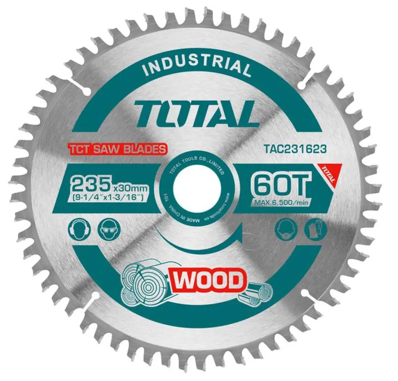 Total Tct General-Purpose Saw Blade – 235 Mm, 30 Tooth (Tac231623) 1