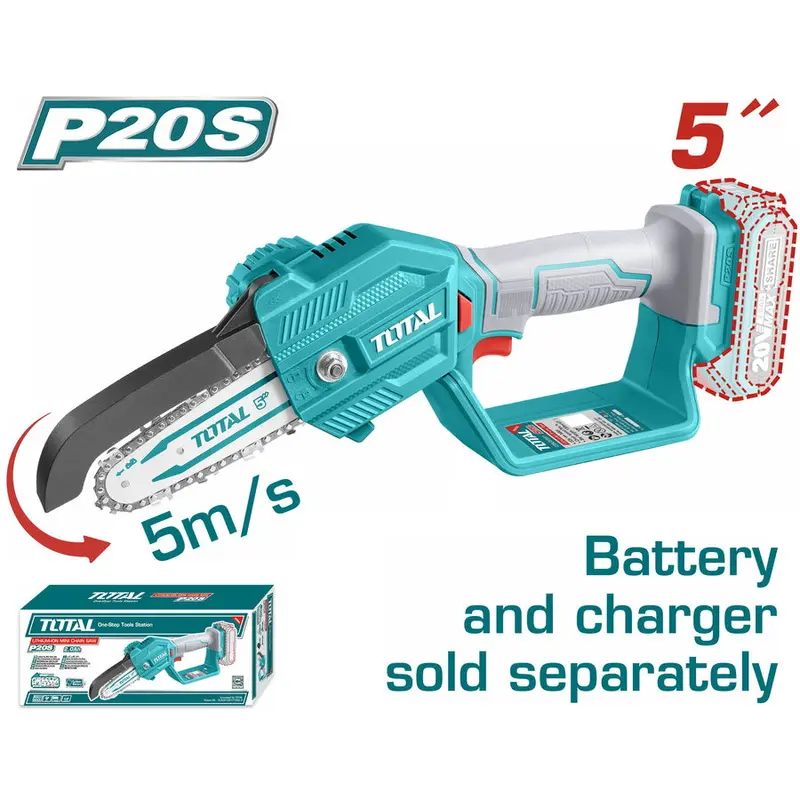 Total Tgsli2058 20V 5-Inch Cordless Pruning Saw 1