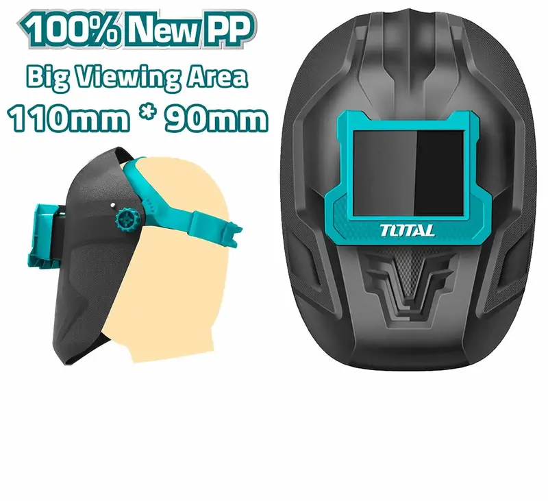 Total Tsp9216 Auto-Darkening Welding Helmet – True Color Technology, 4-Sensor System 1