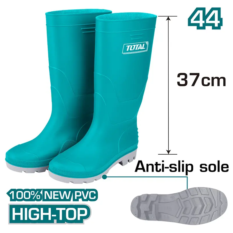 Total Waterproof Rain Boots – Size 44, Lightweight & Flexible Fit (Model Tsp302L.44) 1