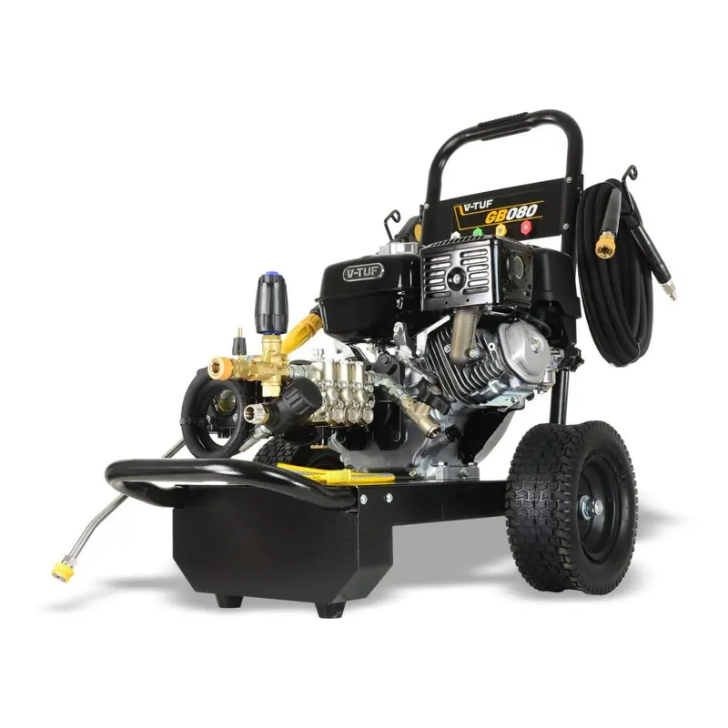 V-Tuf Gb080 9Hp Petrol Pressure Washer – High-Performance 200 Bar Deep-Cleaning Solution 1