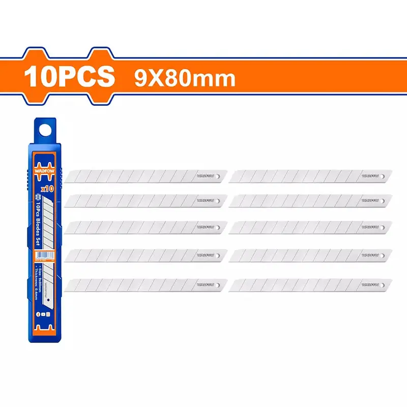Wadfow 10-Blade Replacement Pack For Snap-Off Knives (Wmk1K09) 1