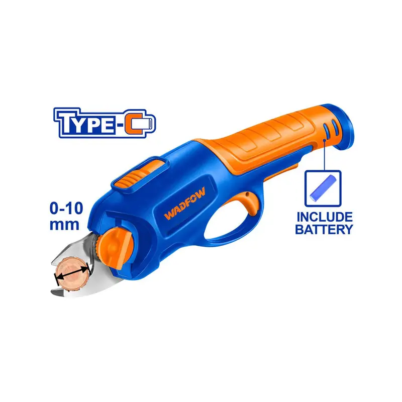 Wadfow Cordless Straight Shear – 150Mm Lithium-Ion Gauge Cutter For Sheet Metal 1
