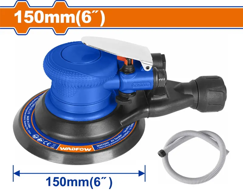 Wadfow Wat2505 Orbital Air Sander 1