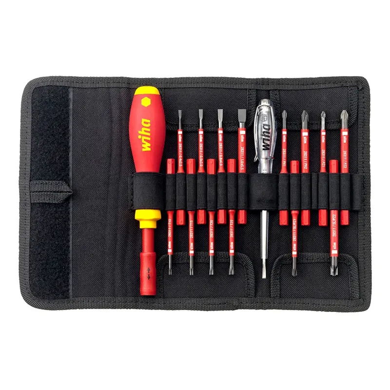 Wiha 16-Piece Electrician’S Screwdriver Set – Sl/Ph/Pz Tips (Model 2831T16) 1