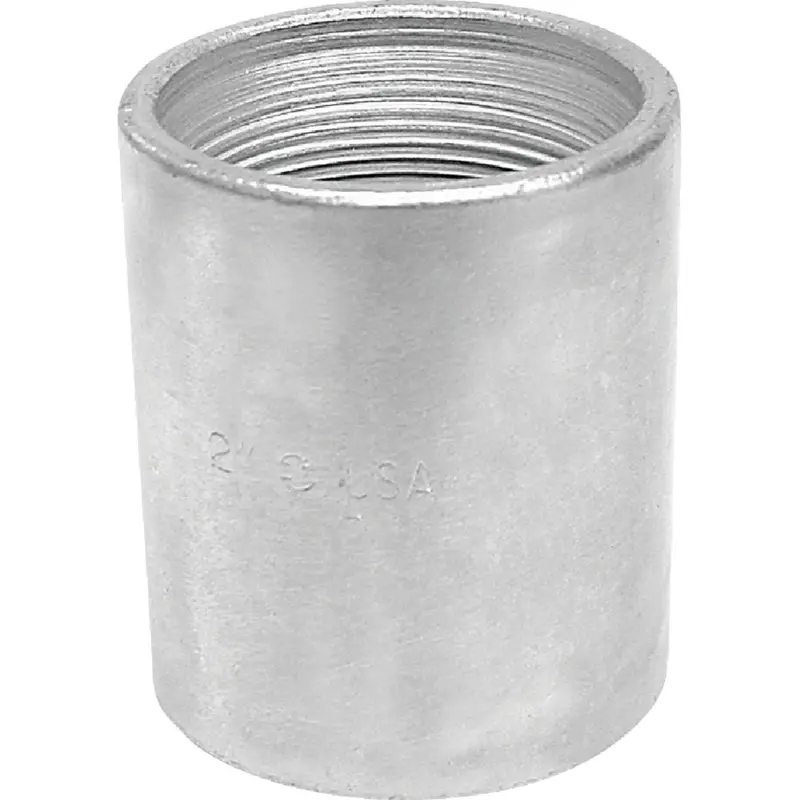 Anvil Galvanized Standard Merchant Coupling – 3/8-Inch Female Pipe Thread 1