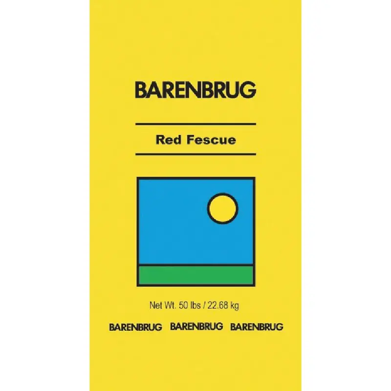 Barenbrug Creeping Red Fescue Grass Seed – 100% Pure, 50-Lb Bag Covers 10,000 Sq. Ft. 1