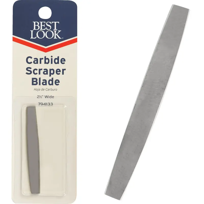 Best Look Carbide Scraper Blade – 2-1/2-Inch Replacement Edge 1