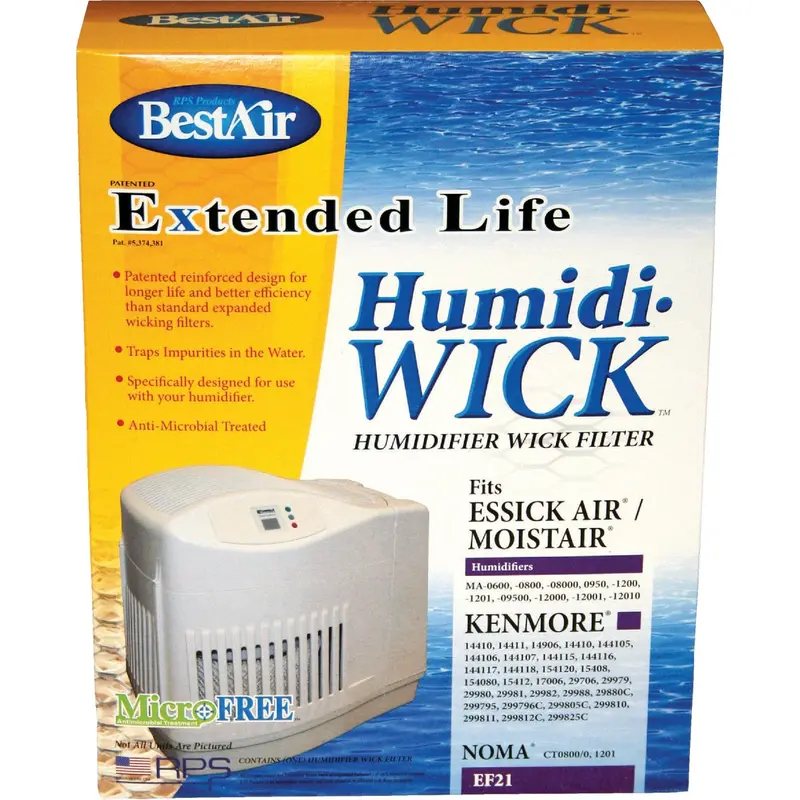 Bestair Ef21 Extended-Life Humidifier Wick Filter – Hydrolon-Treated Replacement 1