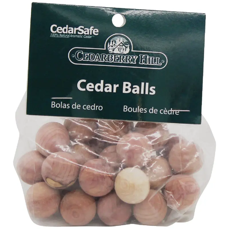 Cedarberry Hill Red Cedar Moth Repellent Balls – 30-Pack 1