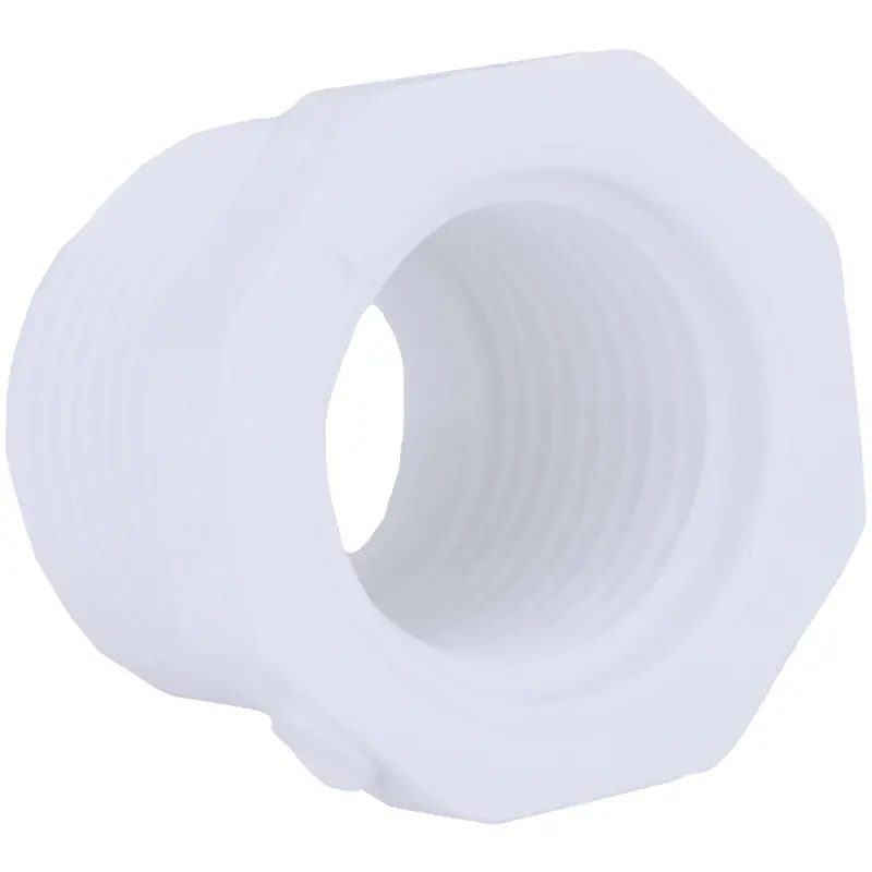 Charlotte Pipe Pvc Bushing – 2-Inch Mpt To 1-1/2-Inch Fpt, Schedule 40 1