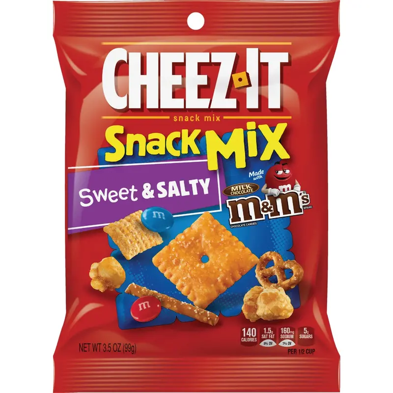 Cheez-It Sweet & Salty Snack Mix — 4-Ounce Resealable Bag 1