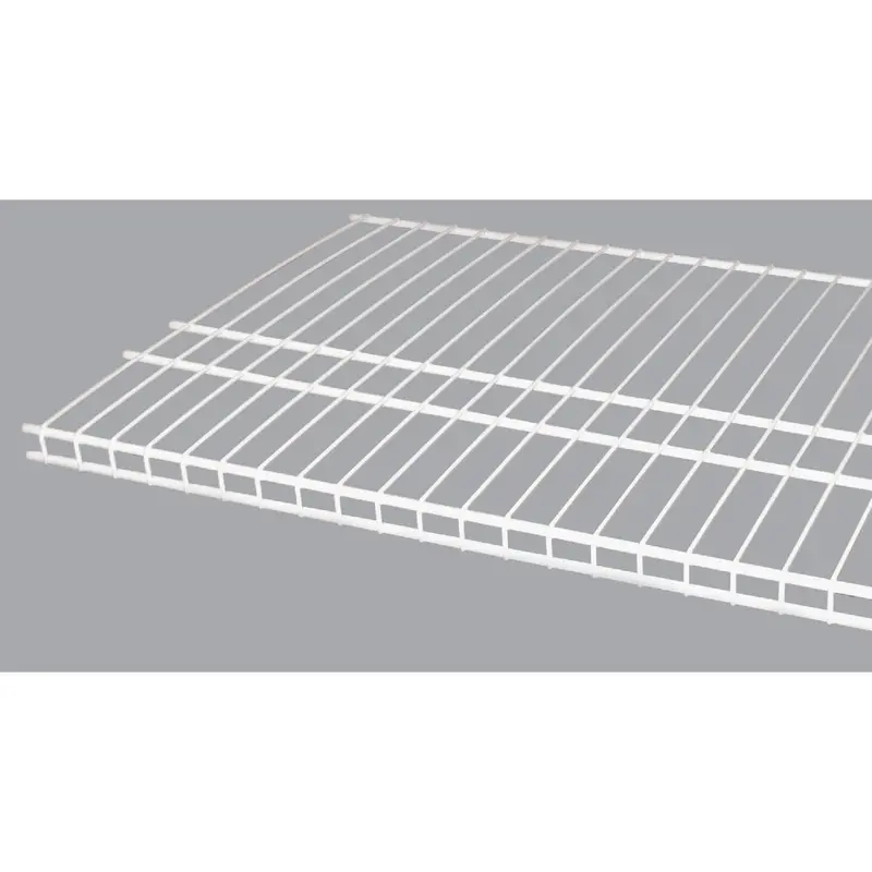 Closetmaid Superslide Ventilated Closet Shelf – 6-Foot Width, 16-Inch Depth, White Finish 1