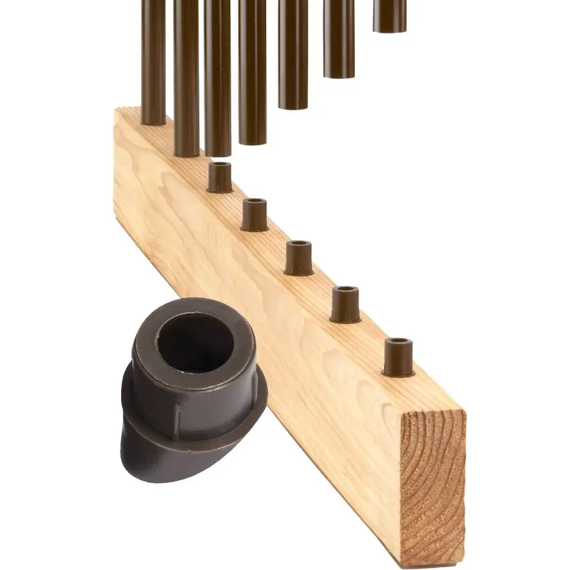 Deckorators Bronze Plastic Stair Baluster Connector Kit – 20-Piece Classic Design 1