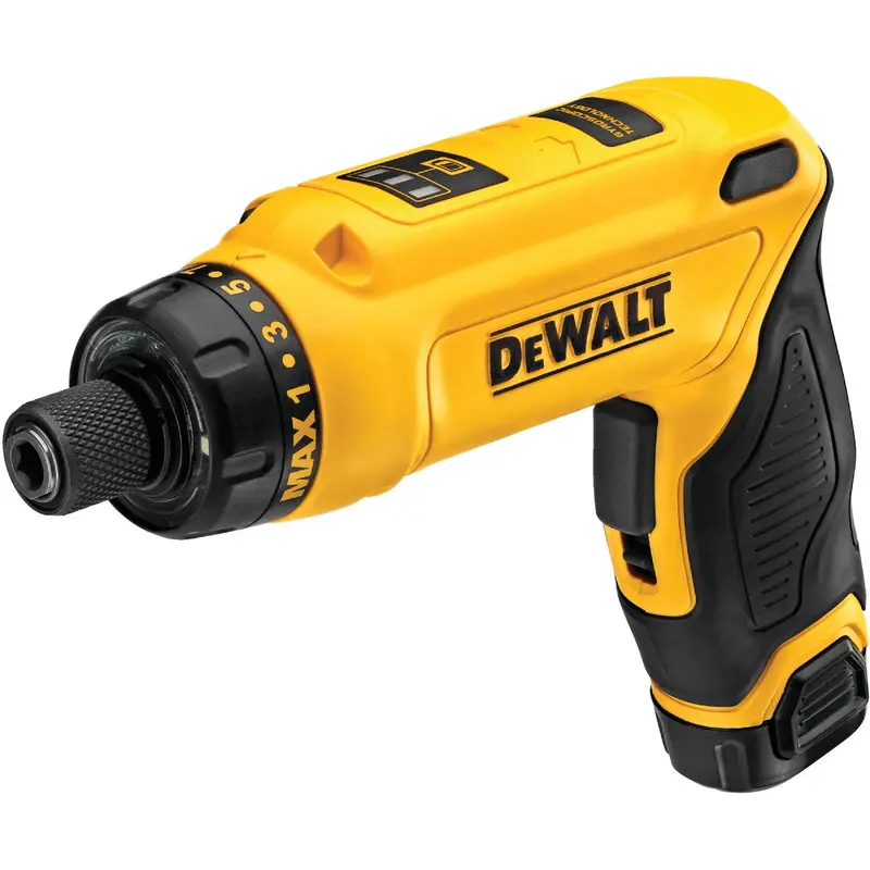 Dewalt 8V Max Lithium-Ion Gyroscopic Cordless Screwdriver Kit – Compact 1/4" Drive 1