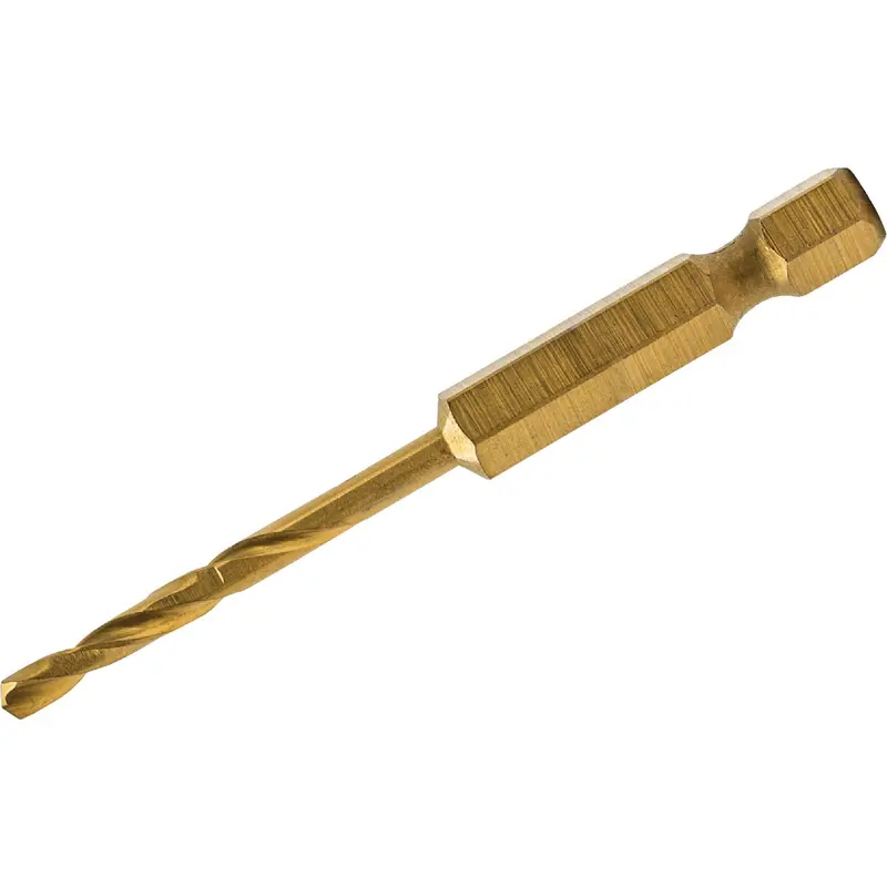 Dewalt Impact Ready Titanium-Coated Drill Bit – 15/64-Inch Hex Shank 1