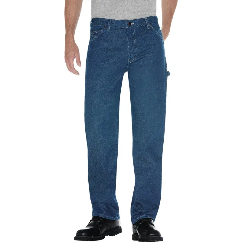 Dickies Relaxed-Fit Carpenter Jeans — 40-Inch Waist × 32-Inch Inseam, Duck Fabric 1