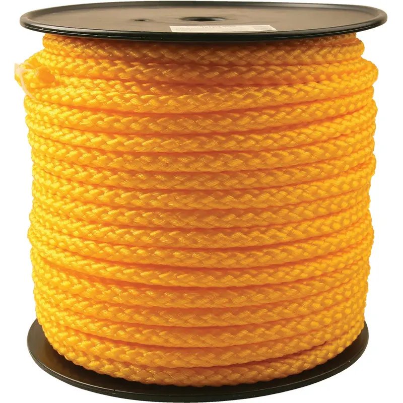 Do It Best 1/2-Inch By 250-Foot Yellow Braided Polypropylene Rope 1