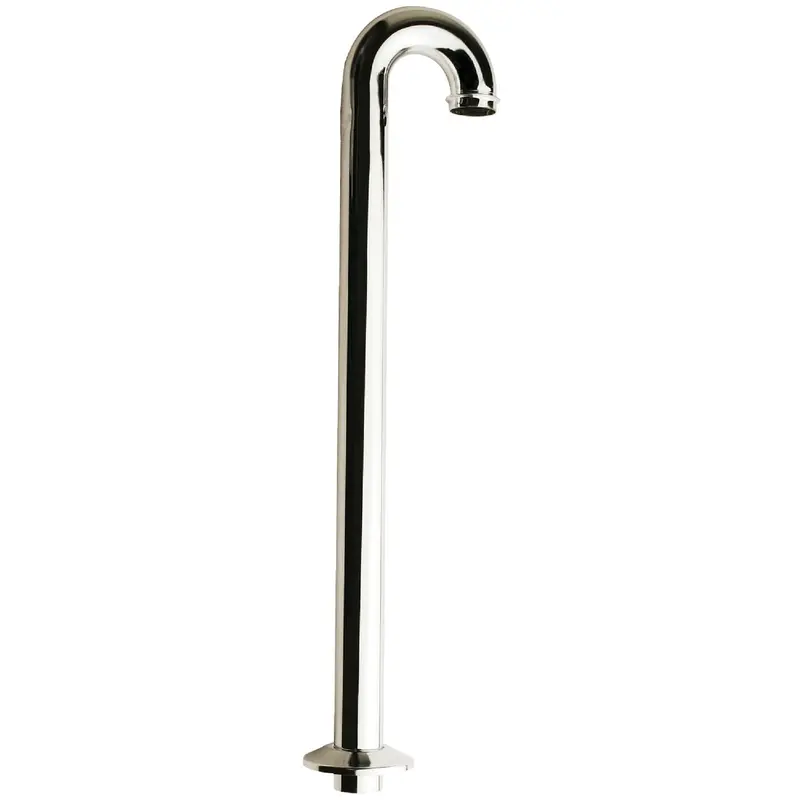 Do It Best Satin Nickel Floor Tube – 20.5-Inch Length × 1.5-Inch Diameter 1