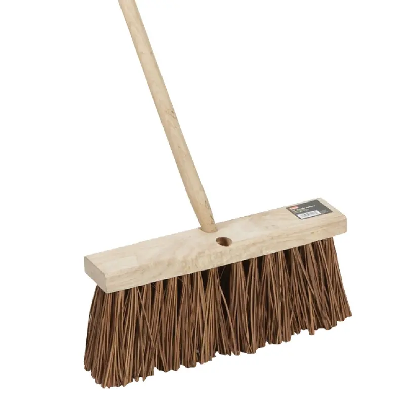 Do It Brand 60 In Wood-Handle Street Push Broom With 16 In Bristle Width 1