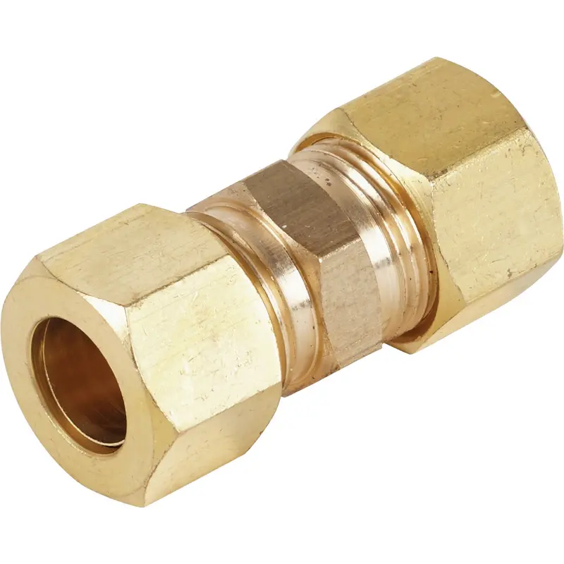 Do It Brass Compression Union Fitting – 3/8-Inch, Low-Lead Compliant 1