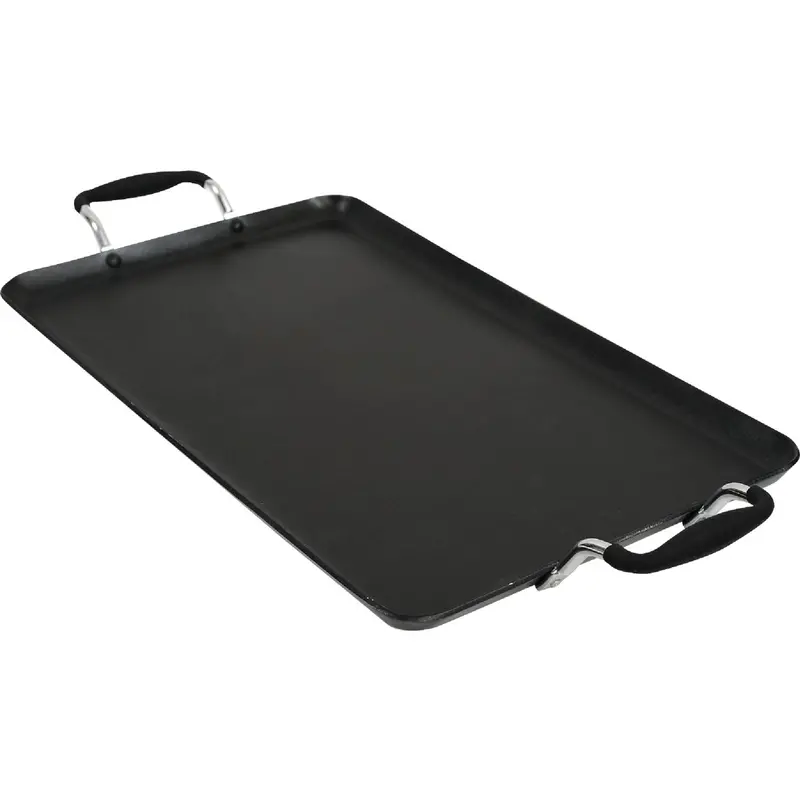 Ecolution Artistry Black Griddle – 12" × 18", Hydrolon-Treated Nonstick Surface 1