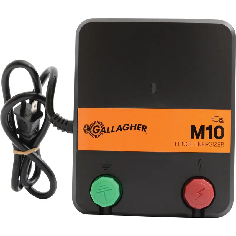 Gallagher M10 Electric Fence Energizer – Supports Up To 10 Acres 1