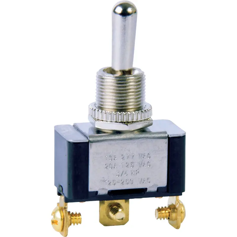 Gardner Bender Heavy-Duty Spdt Toggle Switch — 3-Screw Terminal, Double-Throw Configuration 1