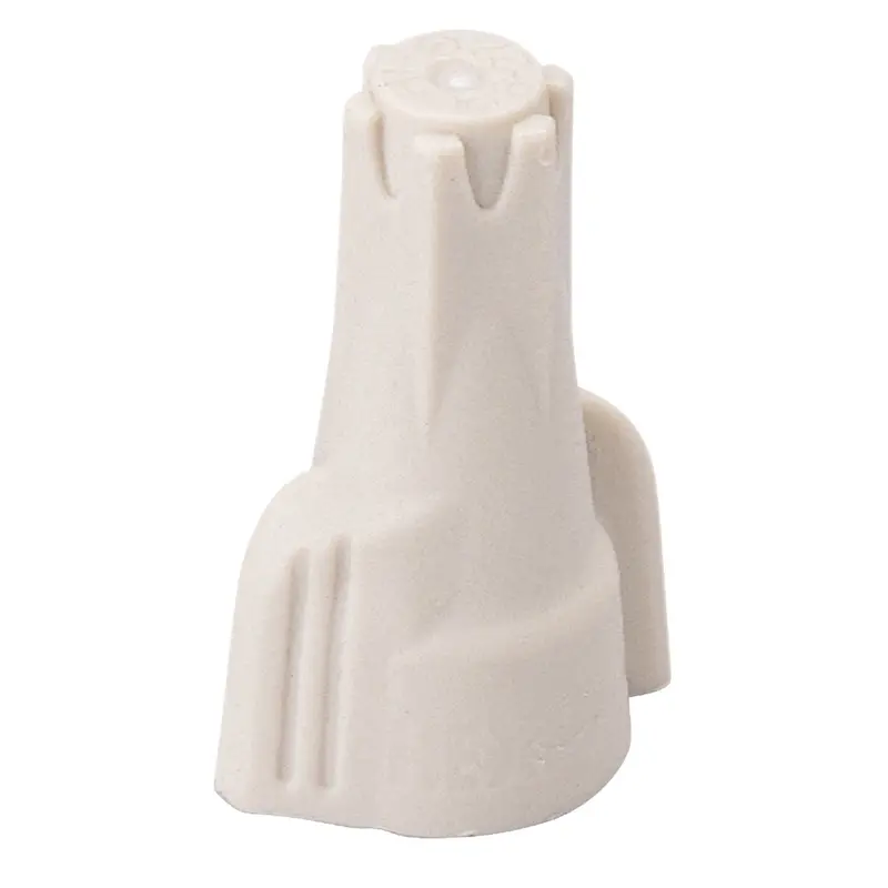 Gardner Bender Hex-Lok Wire Connectors – Ivory, 22 Awg To 8 Awg (100-Pack) 1