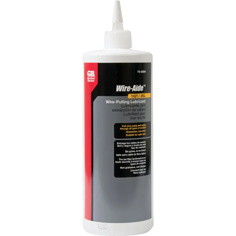 Gardner Bender Wire-Aide Lubricant – 1 Qt. Formula For Smooth Electrical Wire Pulling 1