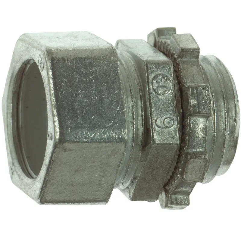 Halex Compression Emt Conduit Connector – 1" Indoor/Outdoor Rated Fitting 1