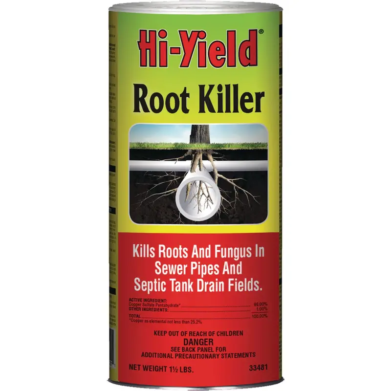 Hi-Yield Granular Root Killer – 1.5-Pound Formula For Drain Line Maintenance 1