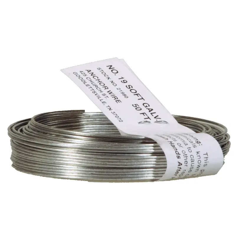 Hillman Dark Annealed Steel Anchor Wire – 20-Gauge, 50-Foot Coil 1
