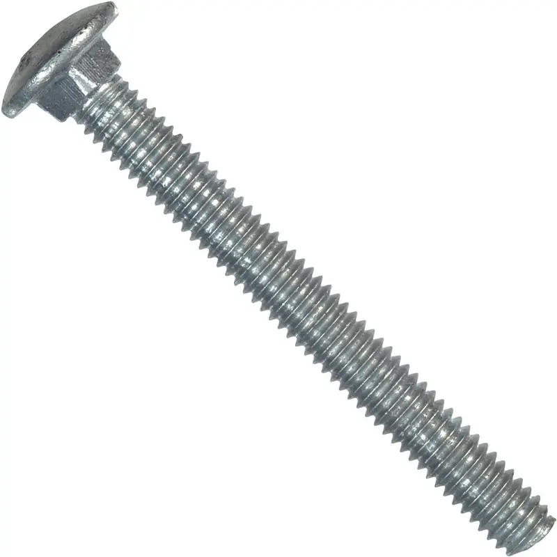 Hillman Grade 2 Galvanized Carriage Bolt – 5/16" X 3", Pack Of 100 1