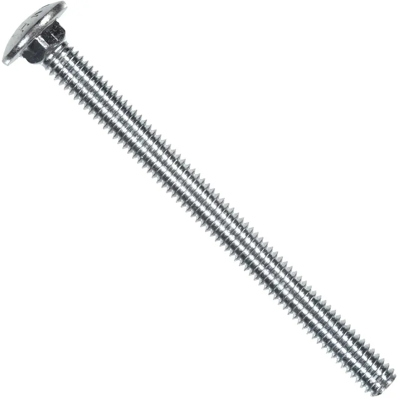 Hillman Grade 2 Zinc-Plated Carriage Bolt – 5/16 In X 2 In, Pack Of 100 1