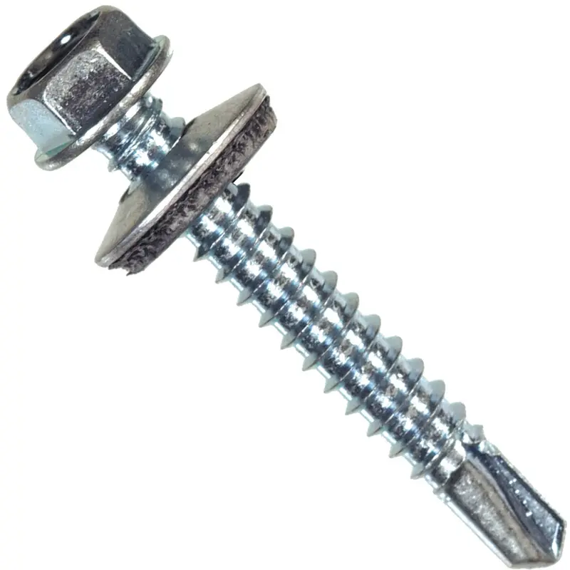 Hillman Self-Drilling Sheet Metal Screws – 1/4-Inch-14, 3/4-Inch Length, 100-Pack 1
