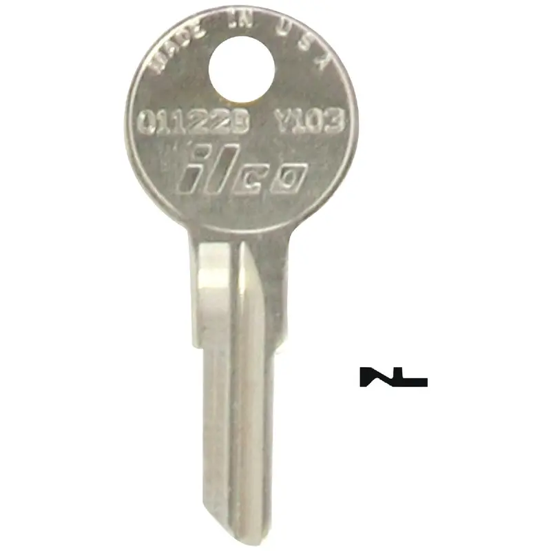 Ilco Yale Key Blank Pack – 10 Replacement Blanks For Security Locksets 1