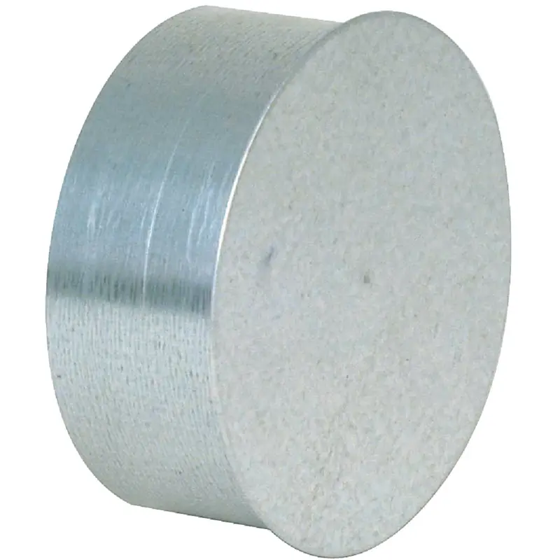 Imperial Galvanized Steel 8-Inch Tee Cap Or Plug, 28-Gauge 1
