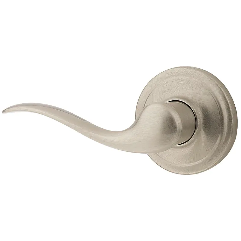 Kwikset Tustin Dummy Lever – Satin Nickel Finish, Left-Handed Non-Functional Door Hardware 1