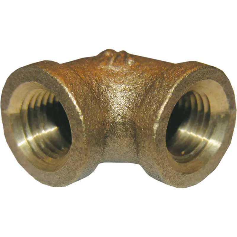 Lasco 90-Degree Brass Elbow – 1/4-Inch Fpt X 1/4-Inch Fpt Compression Fitting 1