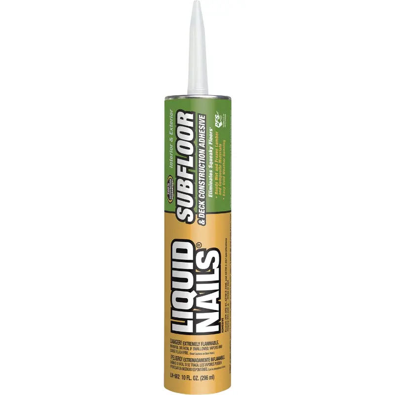 Liquid Nails Subfloor & Deck Construction Adhesive – 10 Oz Tube 1