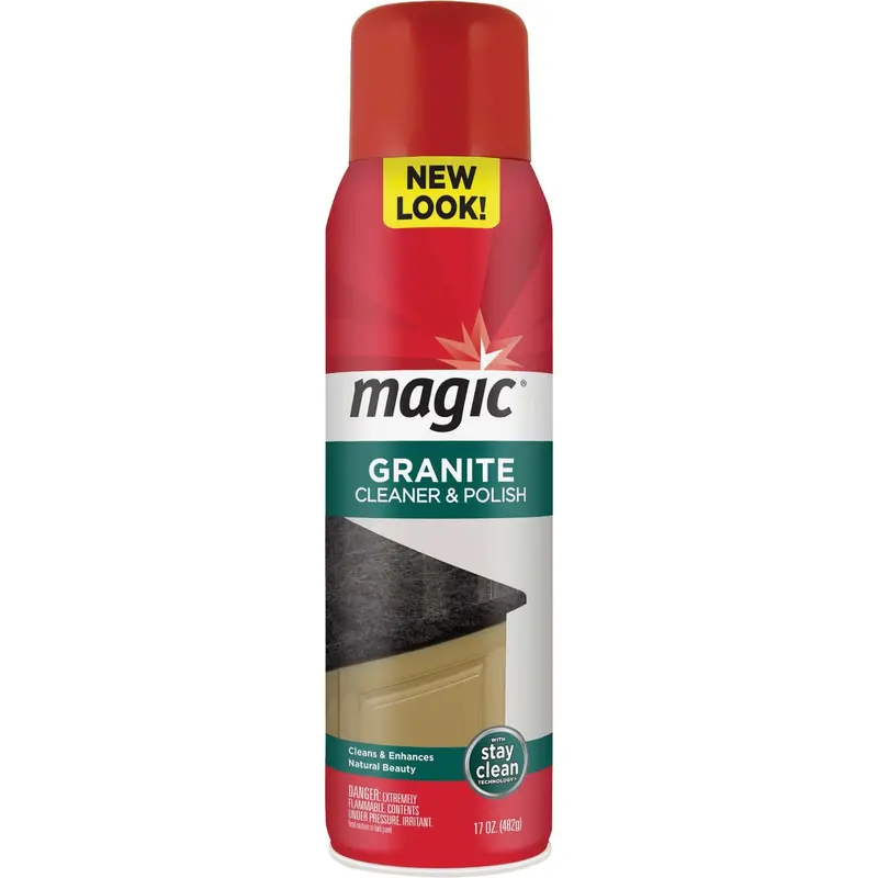 Magic Granite Cleaner & Polish – 17-Ounce Bottle For Natural Stone Surfaces 1