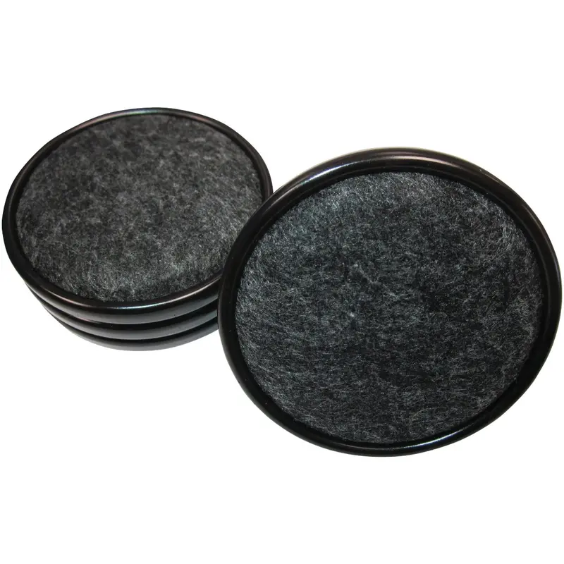 Magic Sliders Round Furniture Glides – 2-1/2 In. Inner Diameter, 4-Pack Set 1