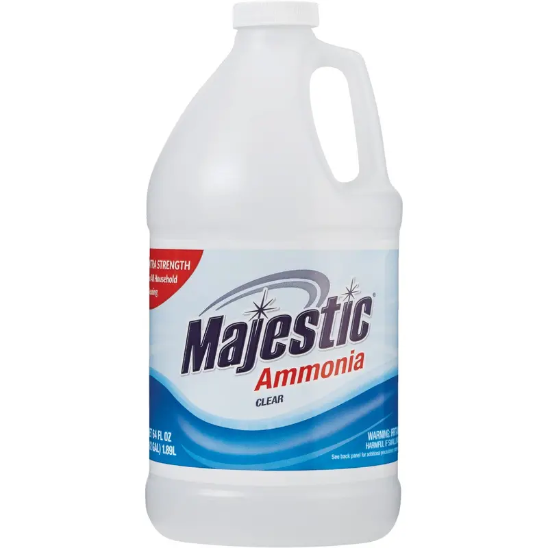Majestic Extra-Strength Ammonia Cleaner – 64-Ounce Industrial Formula 1