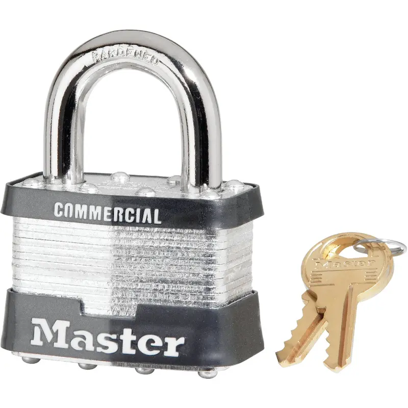 Master Lock A201 Keyed-Alike Padlock — 2-Inch Wide, 4-Pin Tumbler Design 1